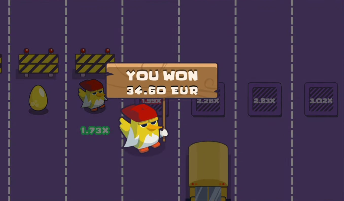 Chicken Cross sur mobile : le jeu toujours à portée de main
